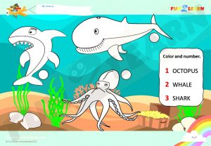 under the sea worksheet