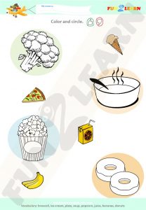 do you like broccoli ice cream esl worksheet