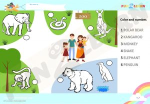 free let's go to the zoo worksheet