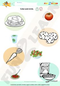 do you like spaghetti worksheet