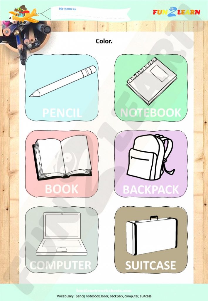 pocoyo school worksheet