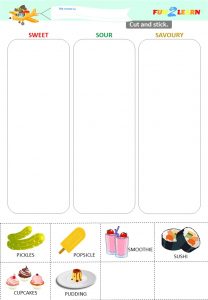 pickle pudding esl worksheet