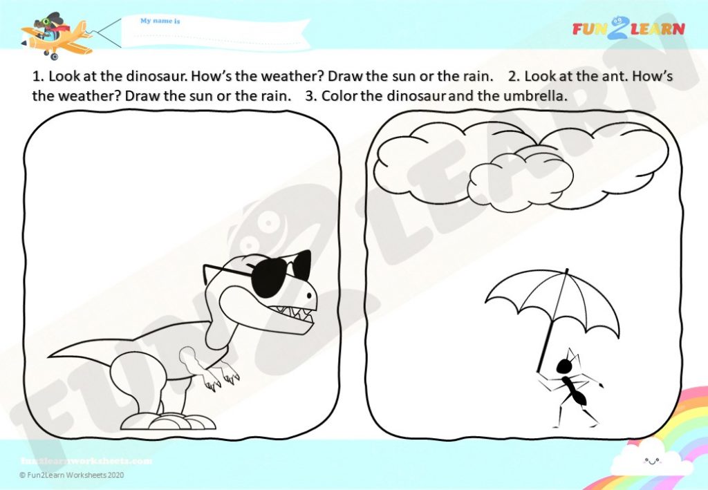 pocoyo picnic worksheet
