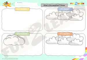 weather ESL worksheet