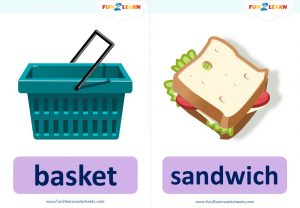 pocoyo picnic flashcards