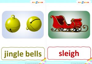 jingle bells flashcards free