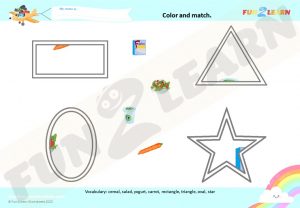 spaghetti yogurt worksheet