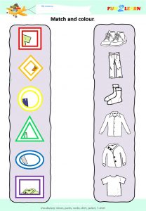 this is the way we get dressed worksheet