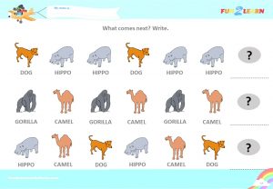 wag your tail worksheet