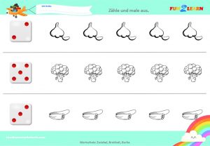 German vegetables worksheet