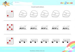 pocoyo wheels worksheet