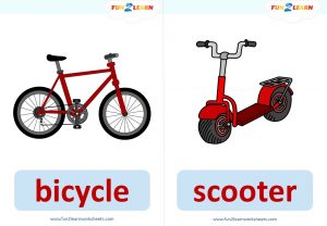 pocoyo wheels flashcards