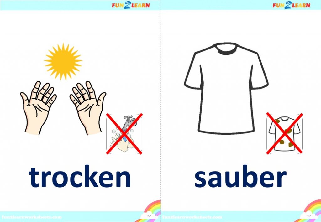 Hände waschen flashcards