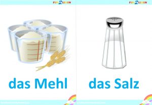 Backe backe Kuchen flashcards