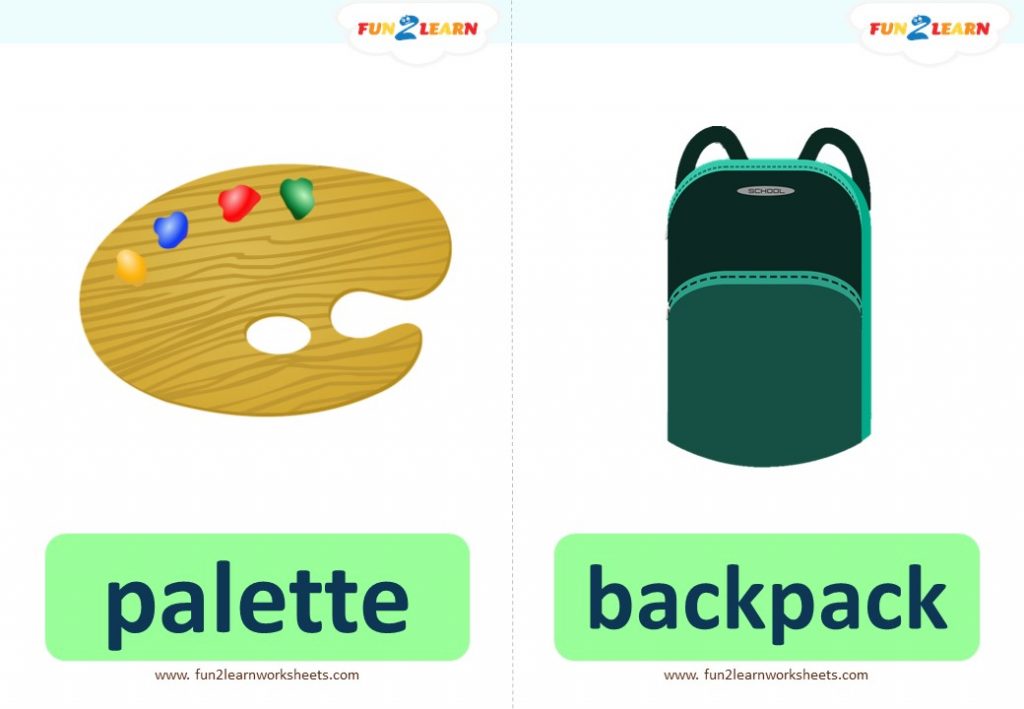 pocoyo painting flashcards