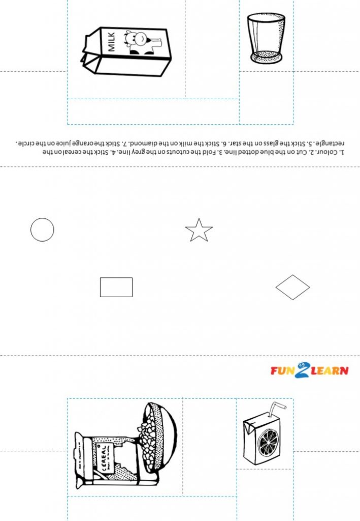 table worksheet pocoyo breakfast