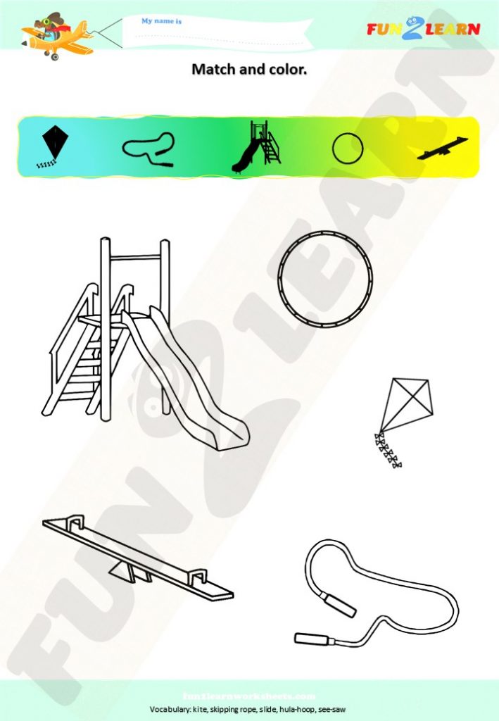 POCOYO TOYS WORKSHEET