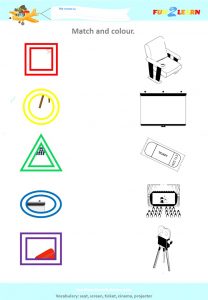 pocoyo cinema worksheet