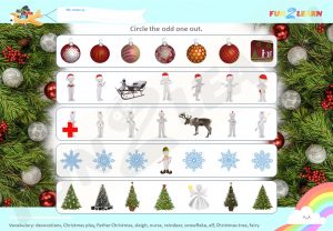 peppa pig father Christmas worksheet