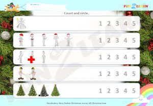 peppa christmas worksheet