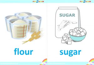 make cookies for santa flashcards