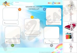 Putz deine Zähne worksheet