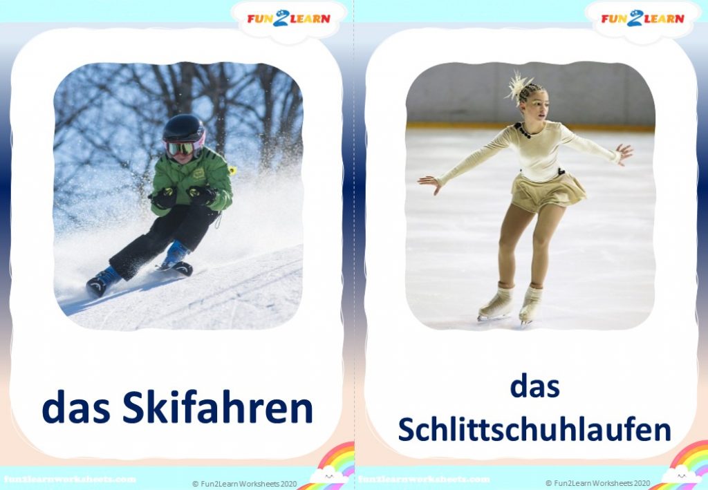 winterpause steve and maggie Deutsch flashcards