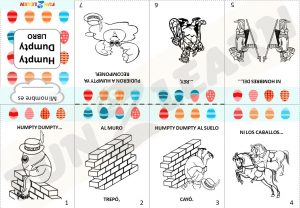 spanish humpty dumpty worksheet