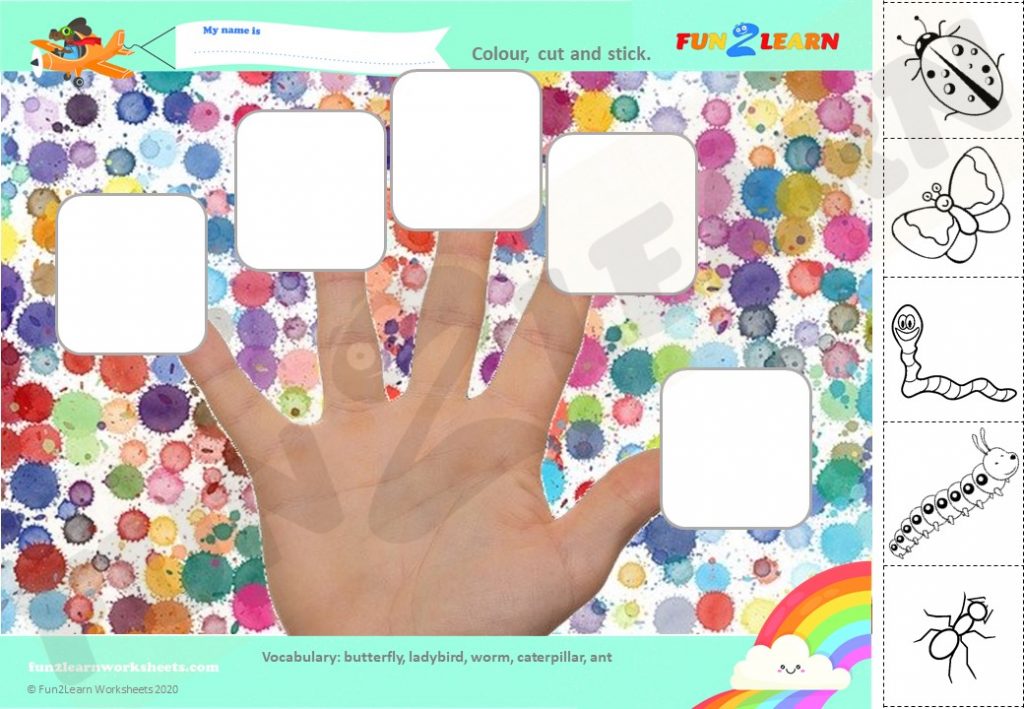 steve and maggie bugs worksheet