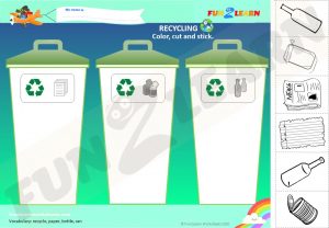 pocoyo recycling worksheet