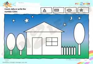 the shape song 2 worksheet