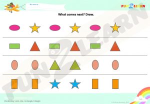 The Shape Song 2 free Worksheet