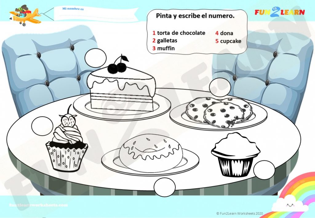 steve and maggie JOHNY JOHNY SÍ PAPÁ free worksheet