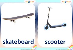 outdoor toys steve and maggie flashcards