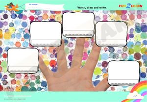 finger family steve maggie worksheet