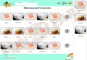 Bathing Loula free worksheet