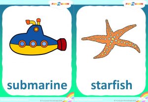 steve and maggie sea animals flashcards free