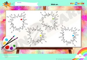 german colors free worksheet