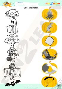 down by the spooky bay free esl worksheet