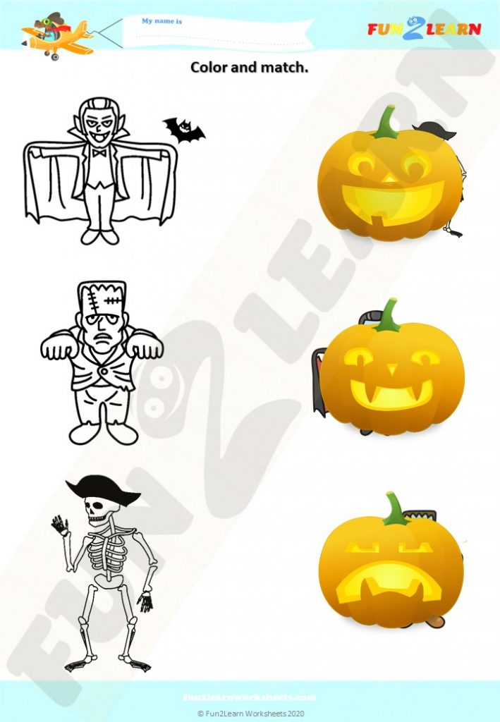 steve maggie monster vampire skeleton free worksheet