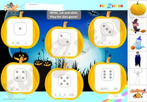 steve maggie halloween free worksheet esl
