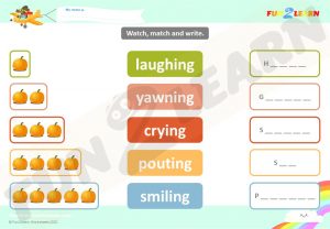 five little pumpkins free worksheet