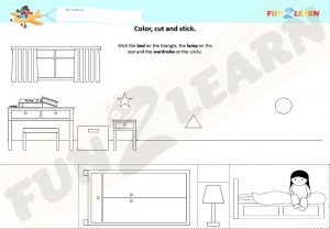 pocoyo bedroom free worksheet