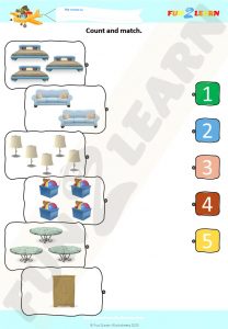 pocoyo bedroom free worksheet