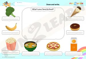 do you like broccoli super simple worksheet