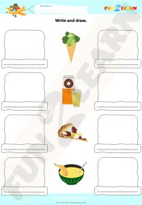 do you like broccoli ice cream worksheet