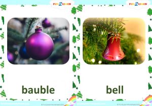 steve and maggie christmas free flashcards