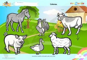 El Viejo McDonald free worksheet