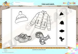 clothes esl worksheet young learners