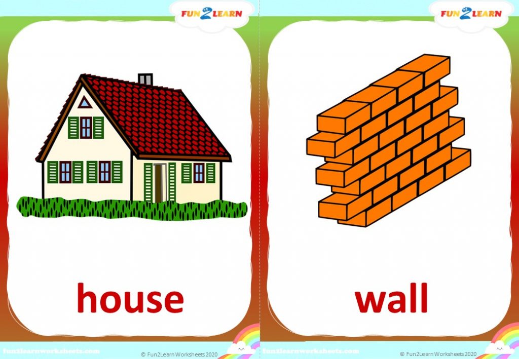 elly's playhouse free flashcards